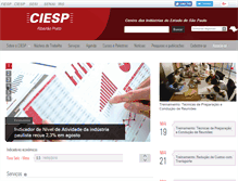 Tablet Screenshot of ciespribeirao.com.br